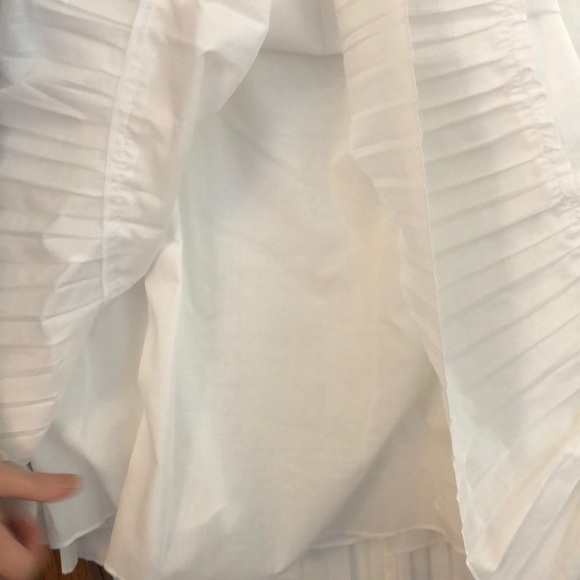 Beautiful feminine white lined skirt!! - Picture 2 of 6